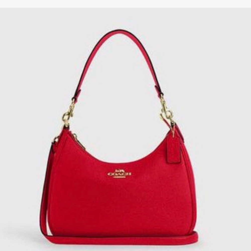 Red Coach Hobo Bag